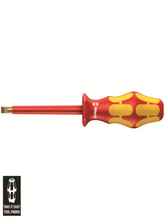 WERA 1000V 6.5X200 flat screwdriver with laser tip